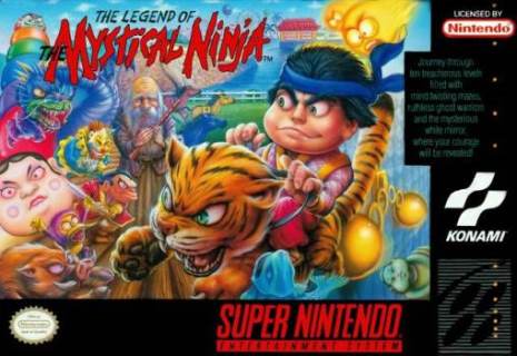 The coverart image of The Legend of the Mystical Ninja