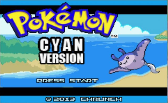 The coverart image of Pokemon Cyan (Hack)