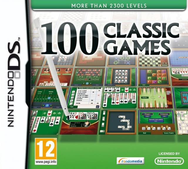 The coverart image of 100 Classic Games