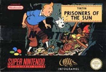 The coverart image of Tintin: Prisoners of the Sun