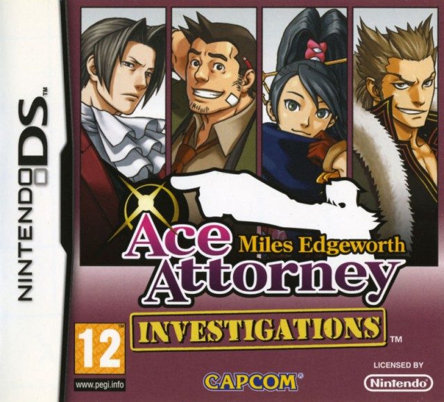 The coverart image of Ace Attorney Investigations: Miles Edgeworth