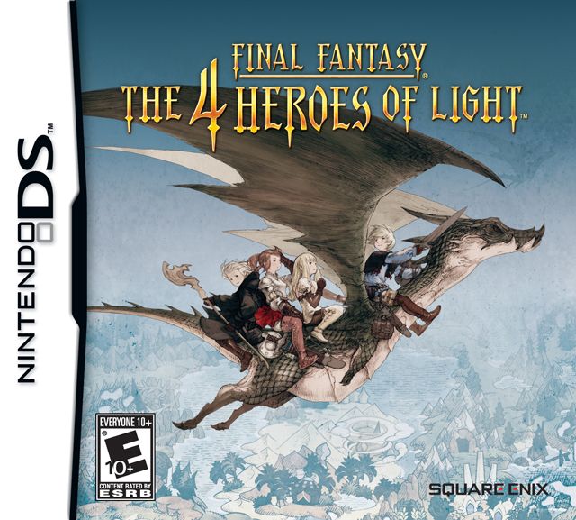 The coverart image of Final Fantasy: The 4 Heroes of Light