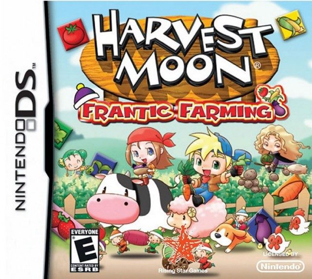 The coverart image of Harvest Moon: Frantic Farming