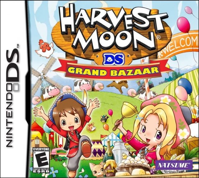 The coverart image of Harvest Moon DS: Grand Bazaar