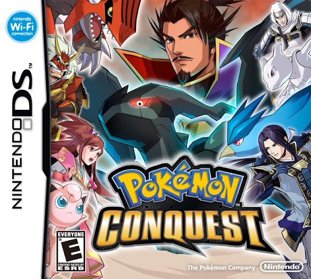 The coverart image of Pokemon Conquest
