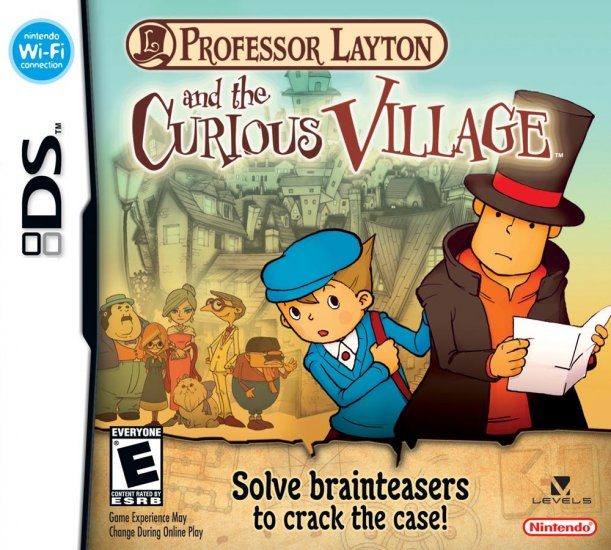 The coverart image of Professor Layton and the Curious Village