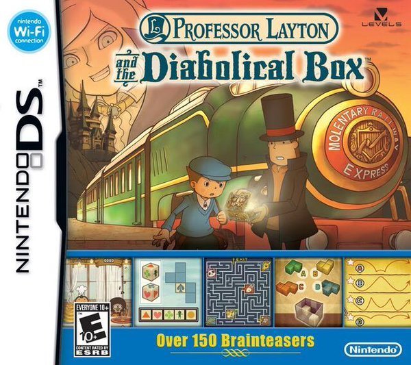The coverart image of Professor Layton and the Diabolical Box