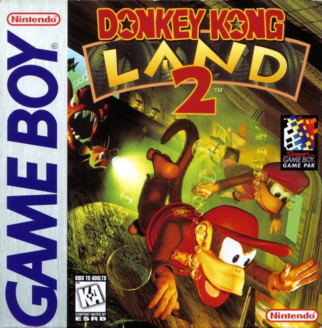 The coverart image of Donkey Kong Land 2