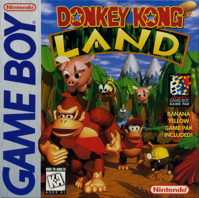 The coverart image of Donkey Kong Land
