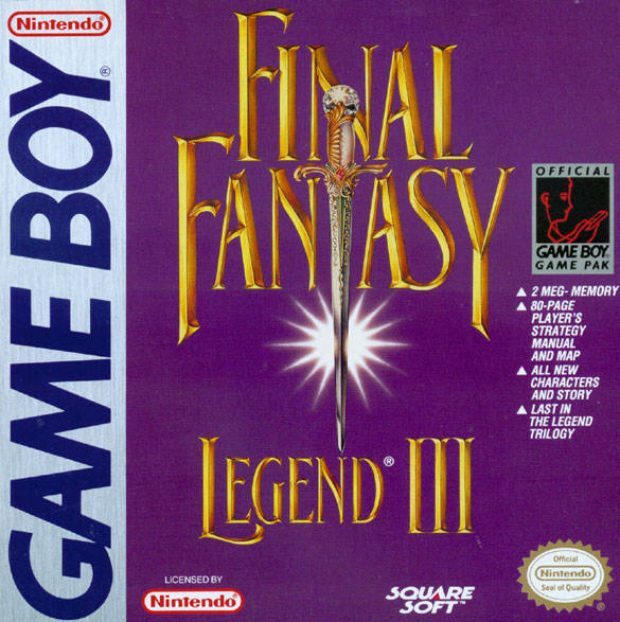 The coverart image of Final Fantasy Legend III