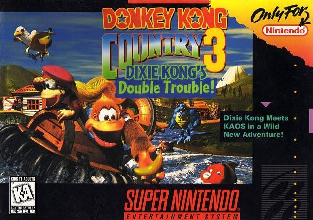 The coverart image of Donkey Kong Country 3: Dixie Kong's Double Trouble