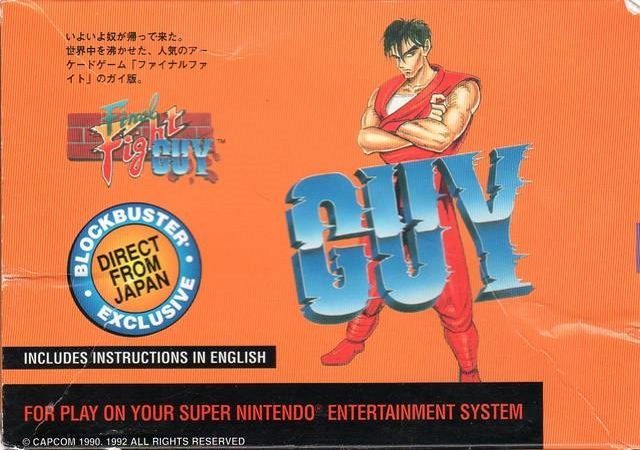 The coverart image of Final Fight Guy
