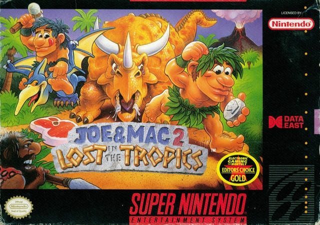The coverart image of Joe and Mac 2: Lost in the Tropics