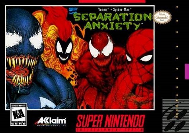 The coverart image of Venom - Spider-Man: Separation Anxiety
