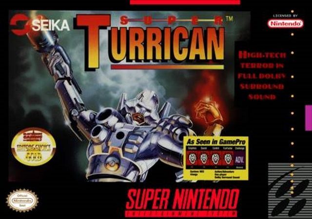 The coverart image of Super Turrican
