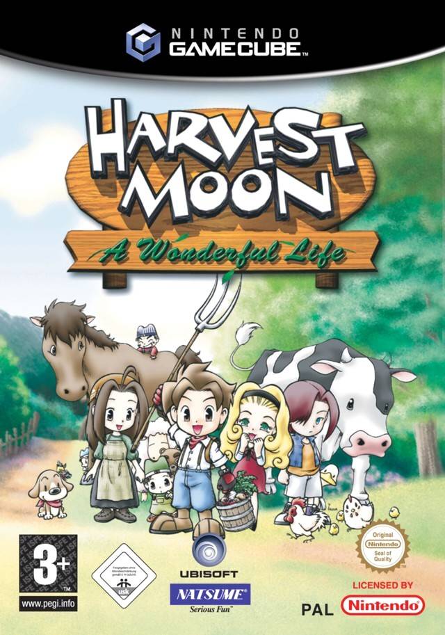 The coverart image of Harvest Moon: A Wonderful Life