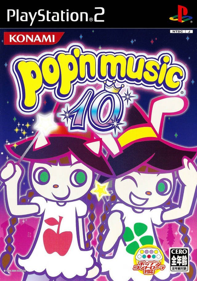 Pop'n Music 10 (Japan) PS2 ISO - CDRomance