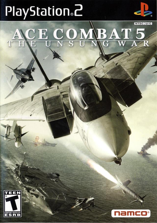 The coverart image of Ace Combat 5: The Unsung War