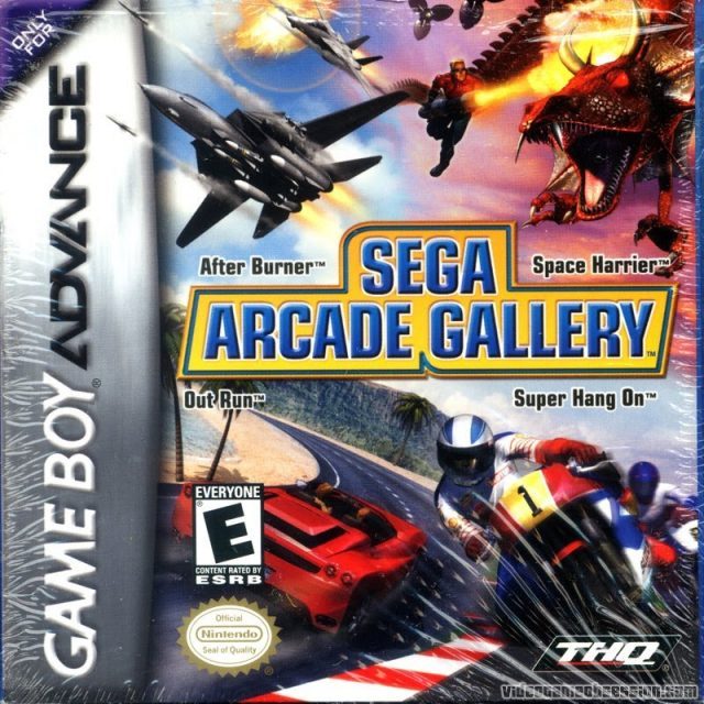 The coverart image of SEGA Arcade Gallery