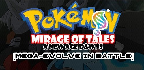 The coverart image of Pokemon Mirage Of Tales: A New Age Dawns (Hack)