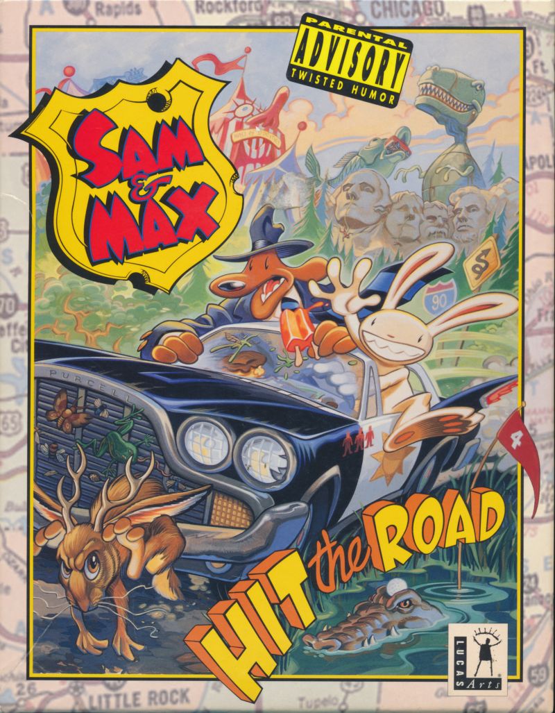 The coverart image of Sam & Max: Hit the Road