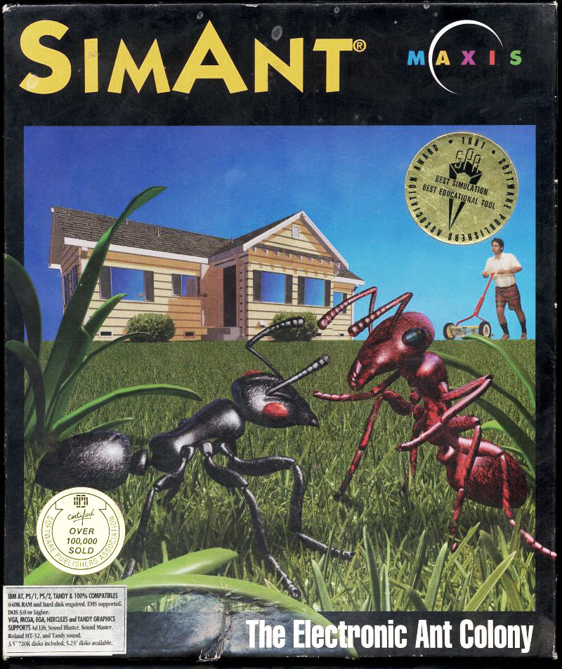 The coverart image of SimAnt: The Electronic Ant Colony