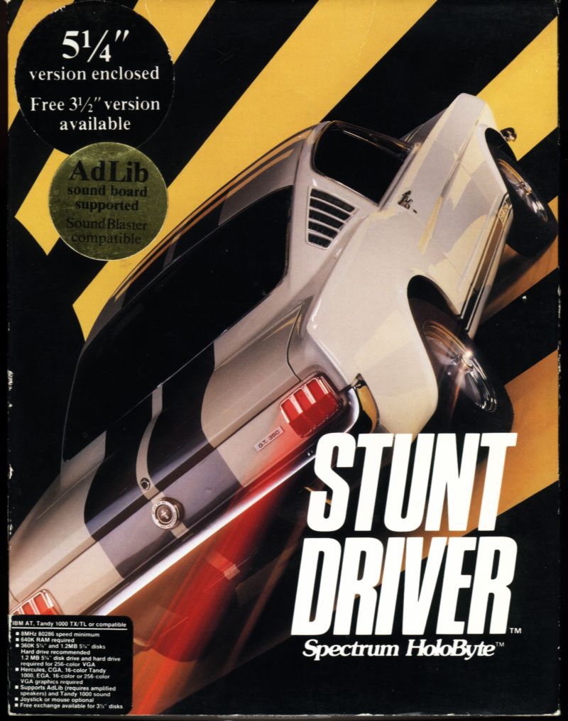 The coverart image of Stunt Driver
