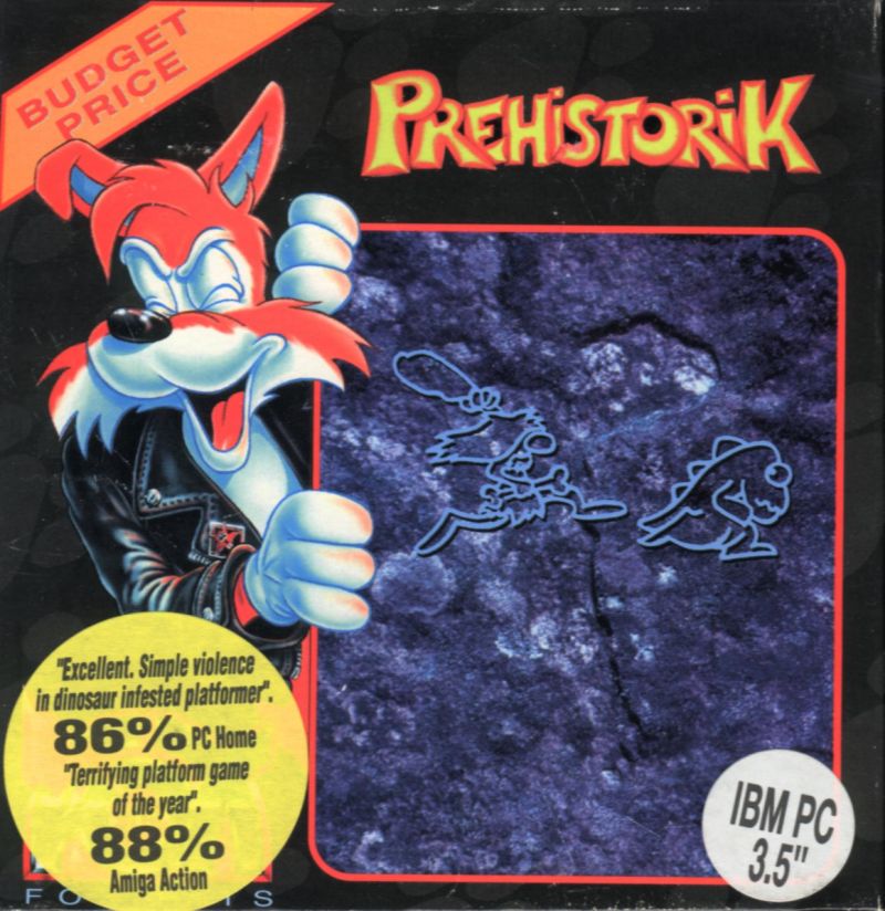 The coverart image of Prehistorik