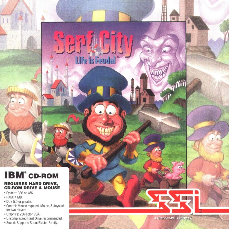 The coverart image of Serf City: Life is Feudal