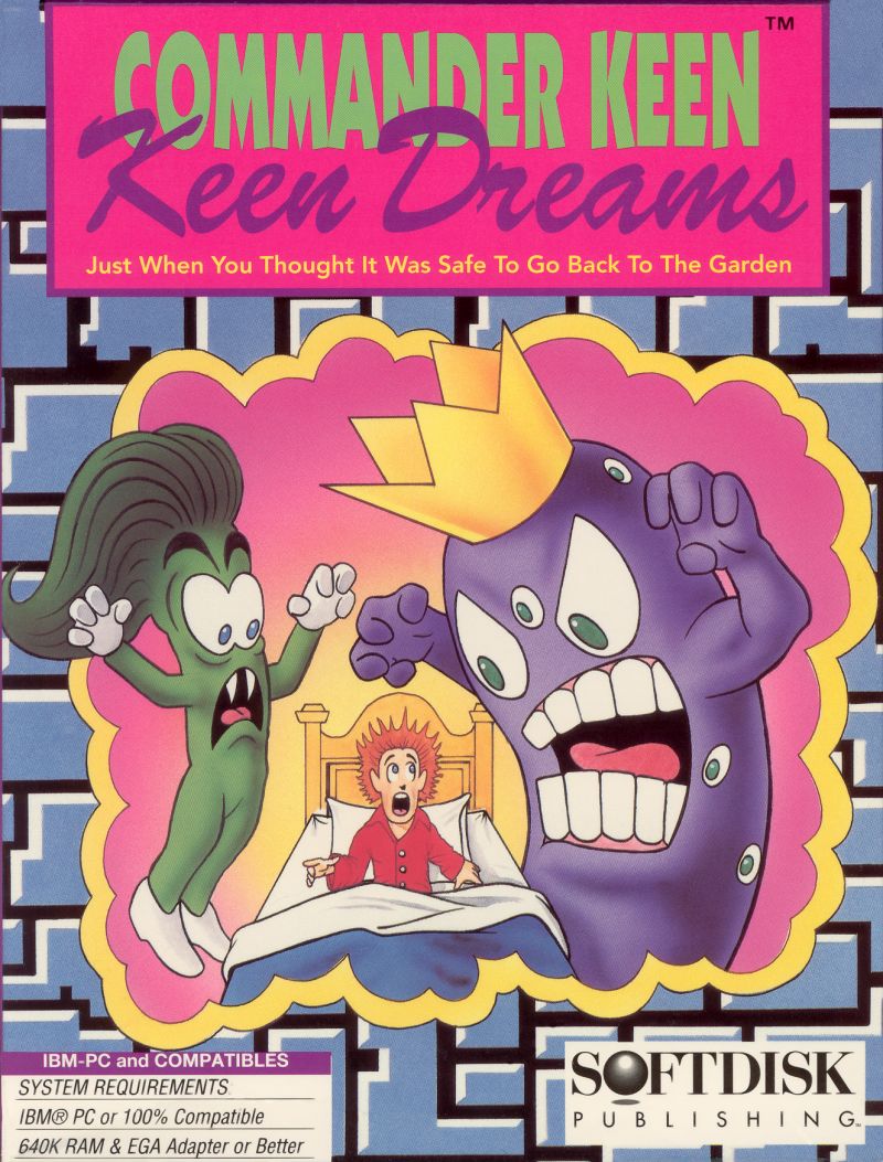 The coverart image of Commander Keen: Keen Dreams