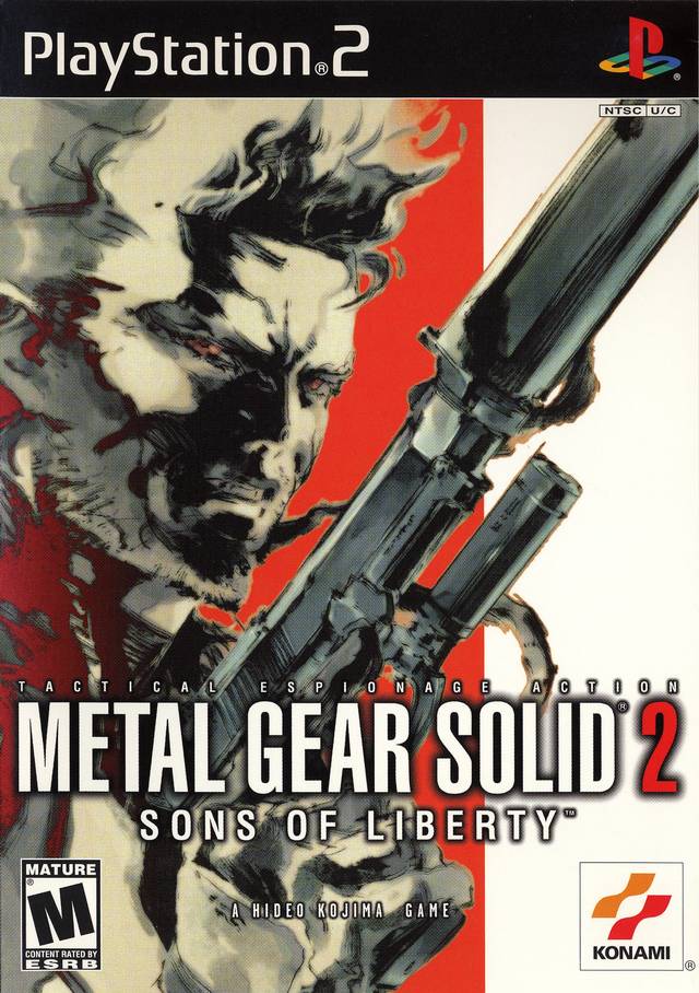 The coverart image of Metal Gear Solid 2: Sons of Liberty