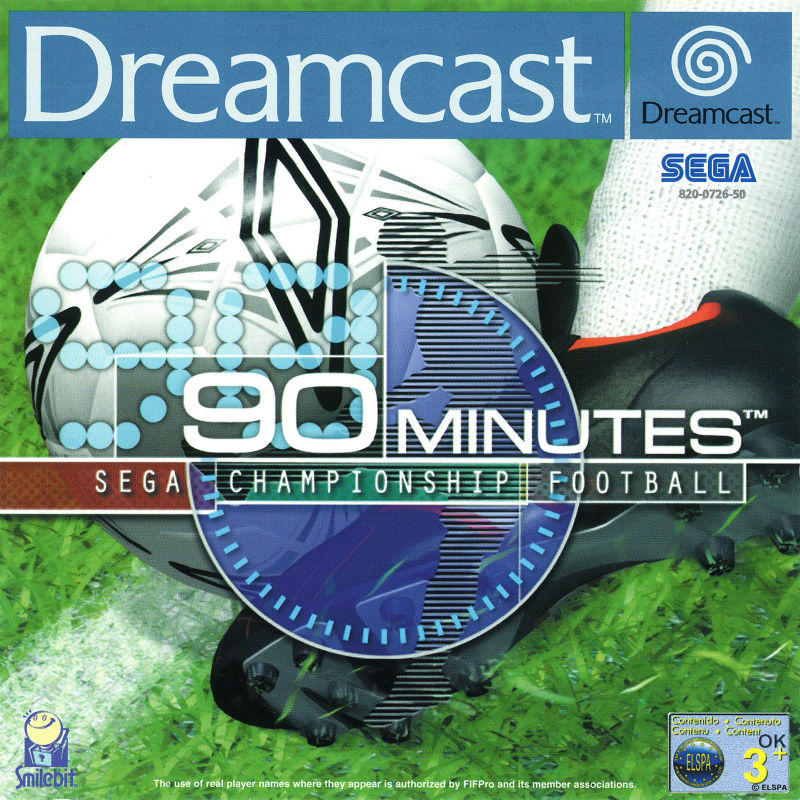 The coverart image of 90 Minutes: Sega Championship Football