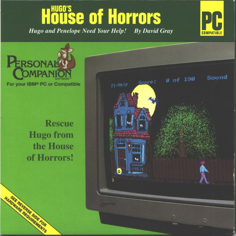 The coverart image of Hugo's House of Horrors