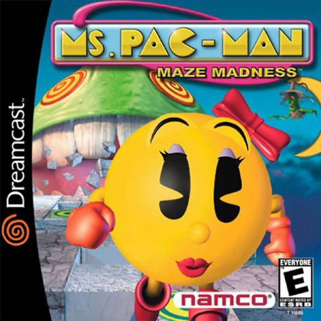 The coverart image of Ms. Pac-Man Maze Madness