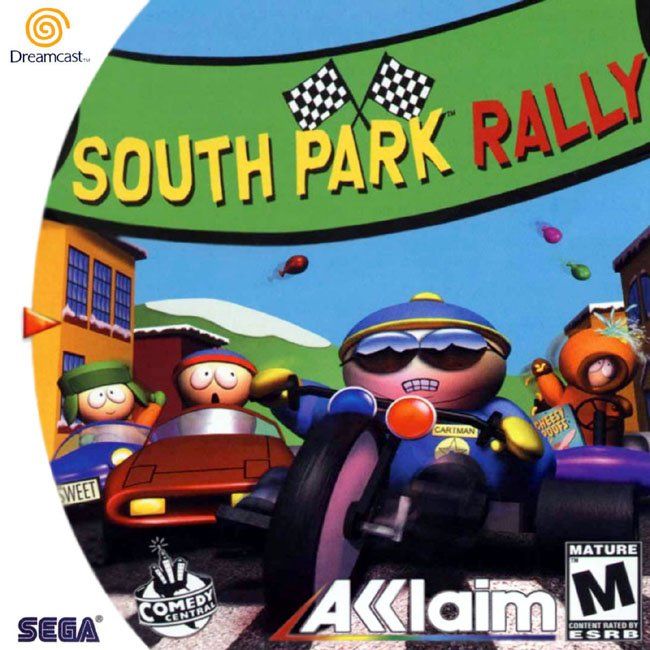 The coverart image of South Park Rally