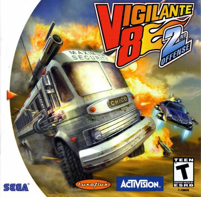 The coverart image of Vigilante 8: 2nd Offense