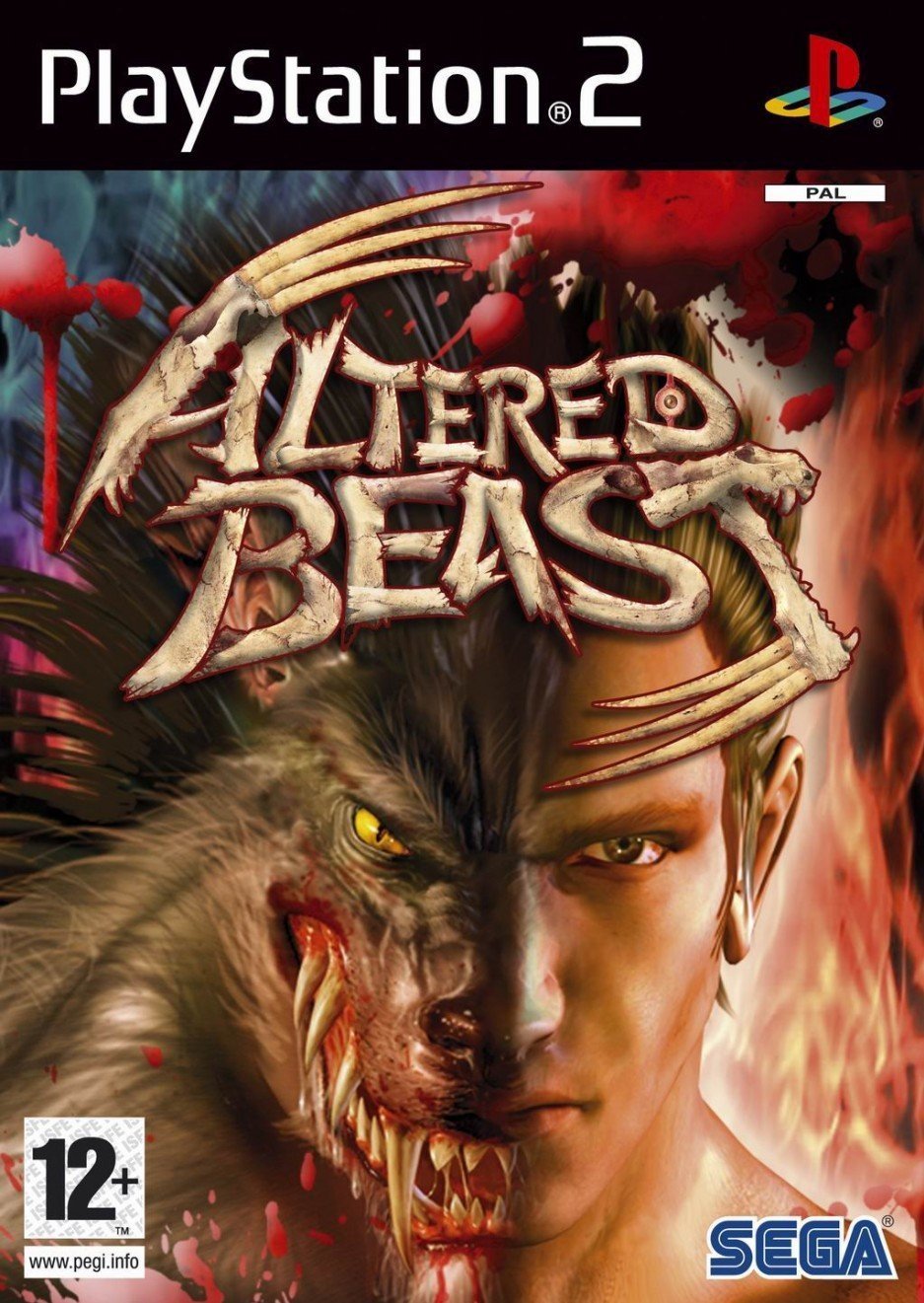 The coverart image of Altered Beast