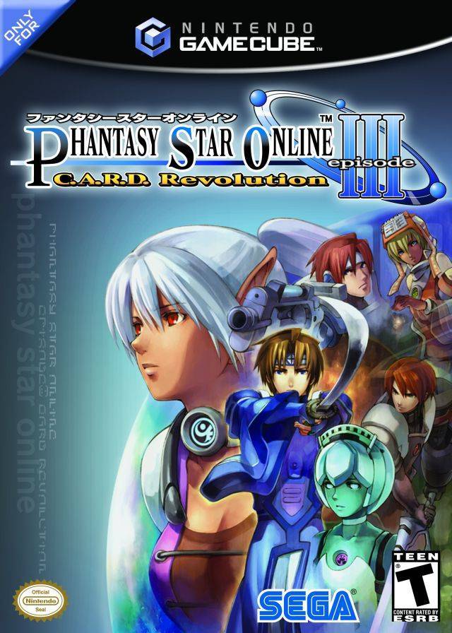 The coverart image of Phantasy Star Online Episode III: C.A.R.D. Revolution