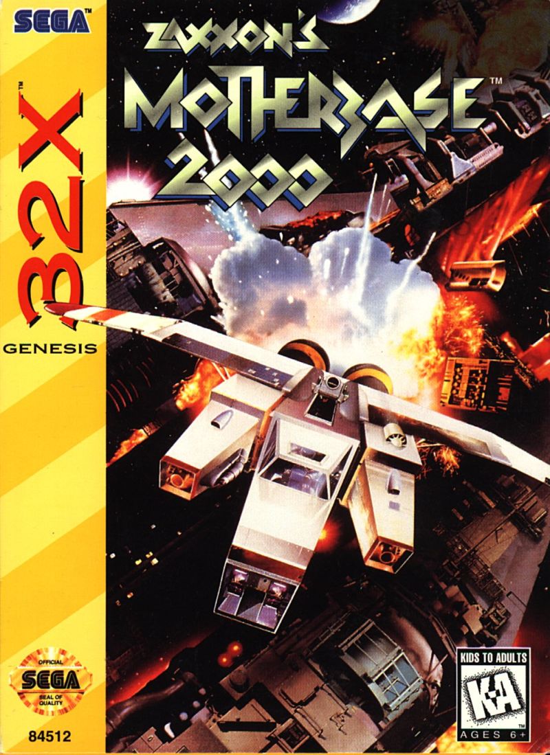The coverart image of Zaxxon's Motherbase 2000