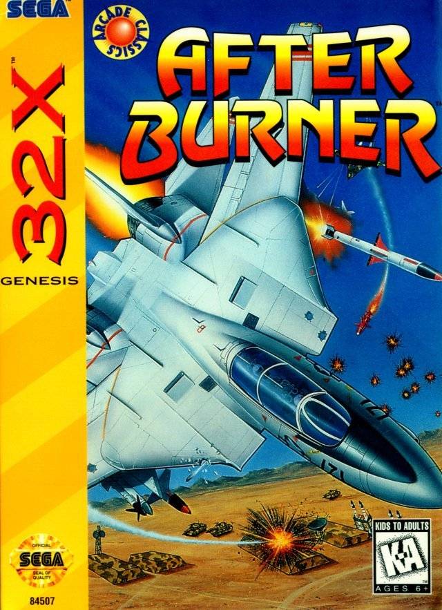 After Burner Complete (32X) ROM Download - CDRomance