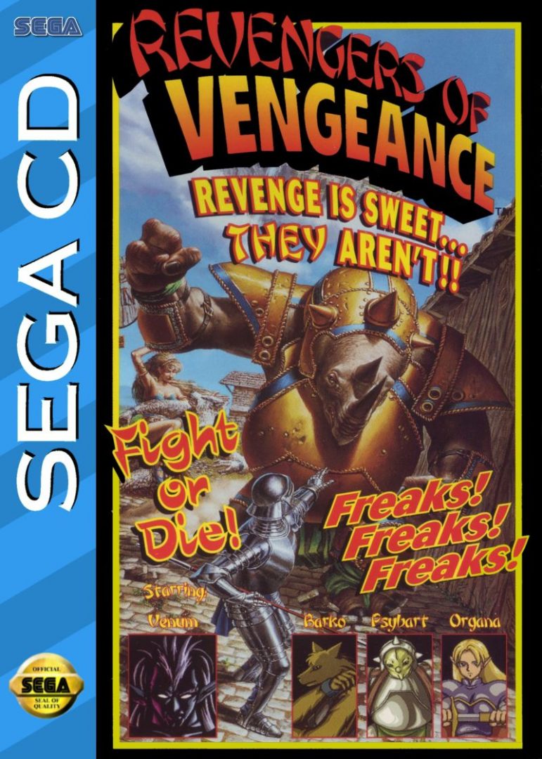 The coverart image of Revengers of Vengeance