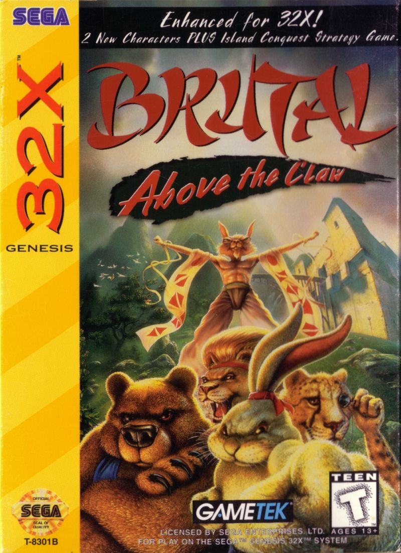 The coverart image of Brutal Unleashed: Above the Claw