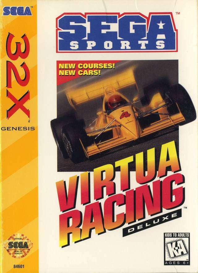 The coverart image of Virtua Racing Deluxe
