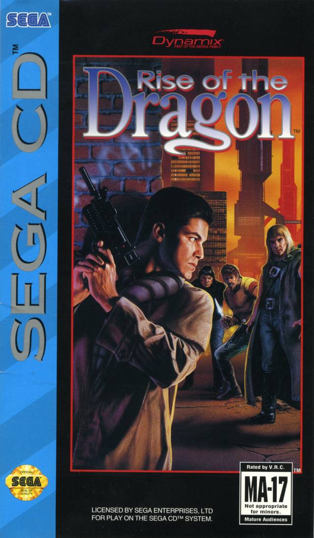 The coverart image of Rise of the Dragon
