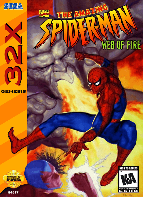 The Amazing Spider-Man: Web of Fire (32X) ROM Download - CDRomance
