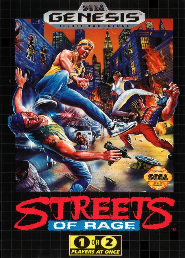 The coverart image of Streets of Rage / Bare Knuckle