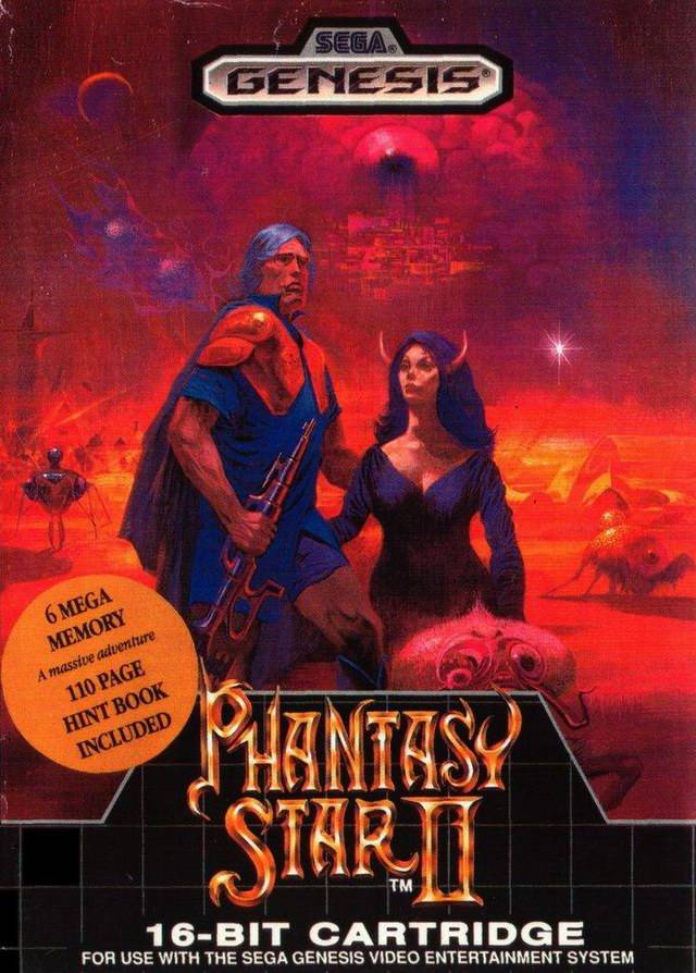 The coverart image of Phantasy Star II