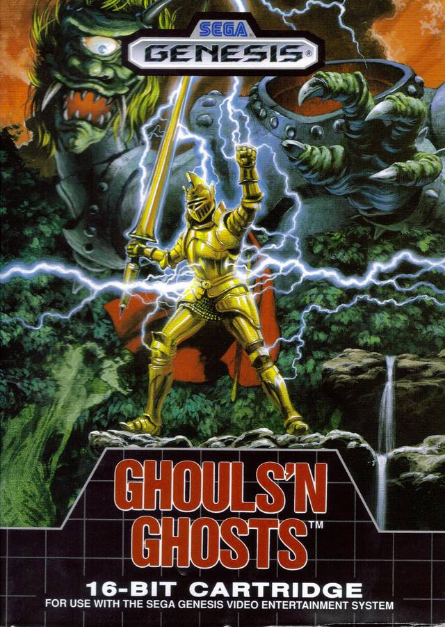 The coverart image of Ghouls 'n Ghosts
