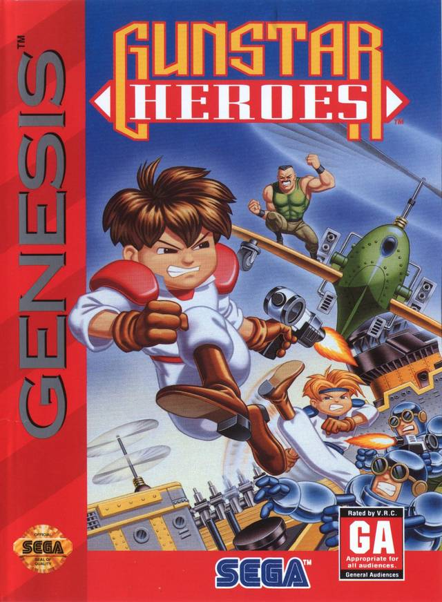 The coverart image of Gunstar Heroes