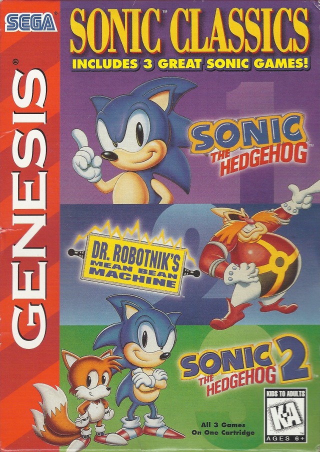 The coverart image of Sonic Classics / Compilation